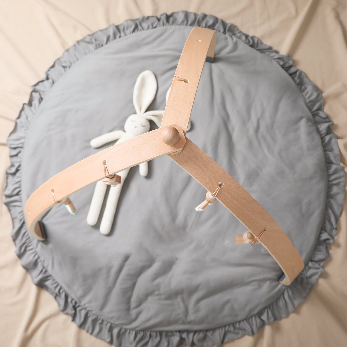 Arche de jeu en bois pour bébé – jouet de motricité pour bébés dès la naissance