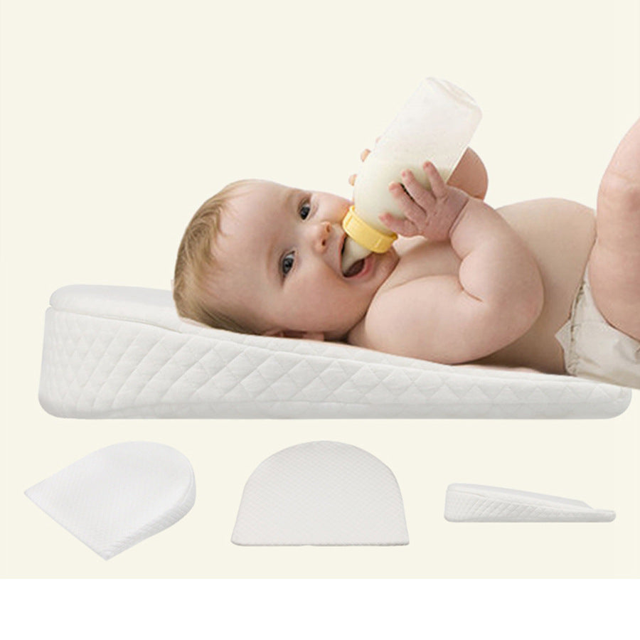 Coussin de positionnement pour bébé – Oreiller de sommeil ergonomique en mousse à mémoire de forme, de 3 mois à 3 ans