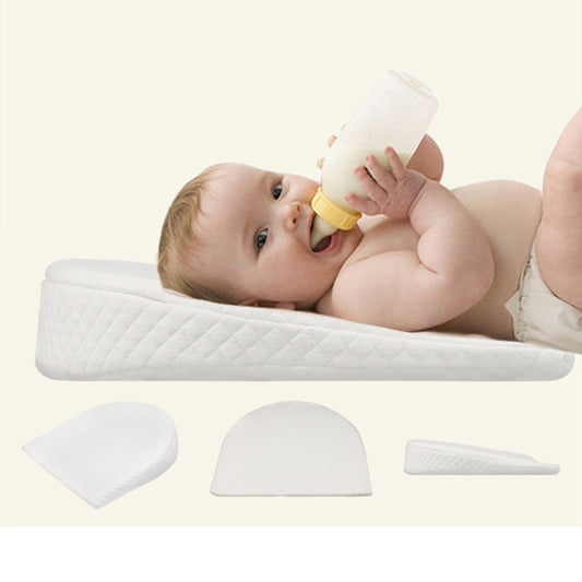 Coussin de positionnement pour bébé – Oreiller de sommeil ergonomique en mousse à mémoire de forme, de 3 mois à 3 ans