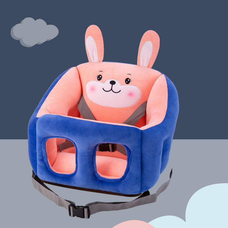 Pouf d'éveil bébé – peluche, 40 x 25 x 32 cm, 5-48 mois
