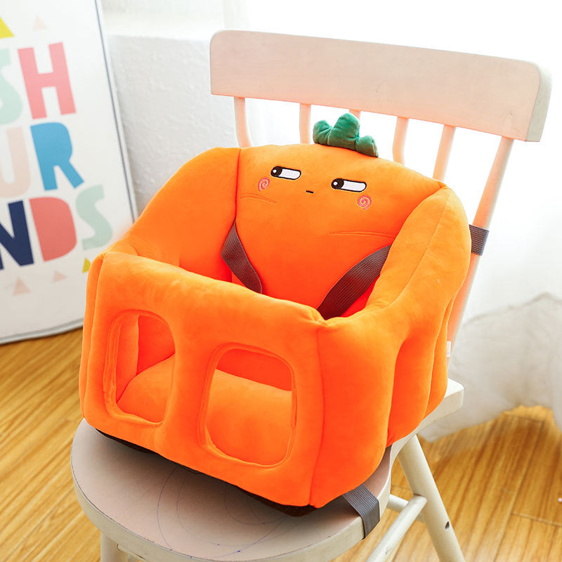 Pouf d'éveil bébé – peluche, 40 x 25 x 32 cm, 5-48 mois