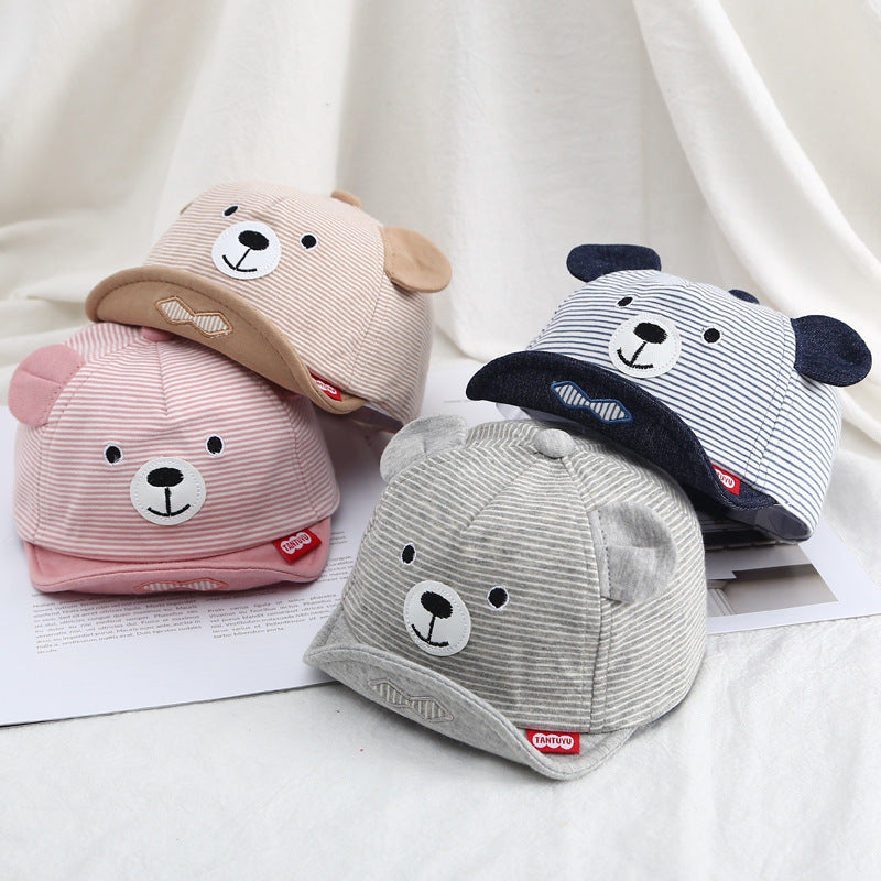 Casquette de protection solaire pour bébé – Casquette de baseball légère pour filles et garçons, printemps et automne