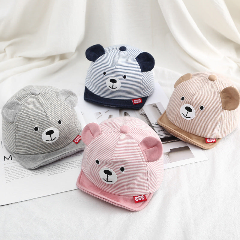Casquette de protection solaire pour bébé – Casquette de baseball légère pour filles et garçons, printemps et automne