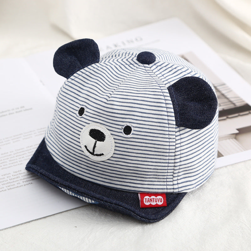 Casquette de protection solaire pour bébé – Casquette de baseball légère pour filles et garçons, printemps et automne