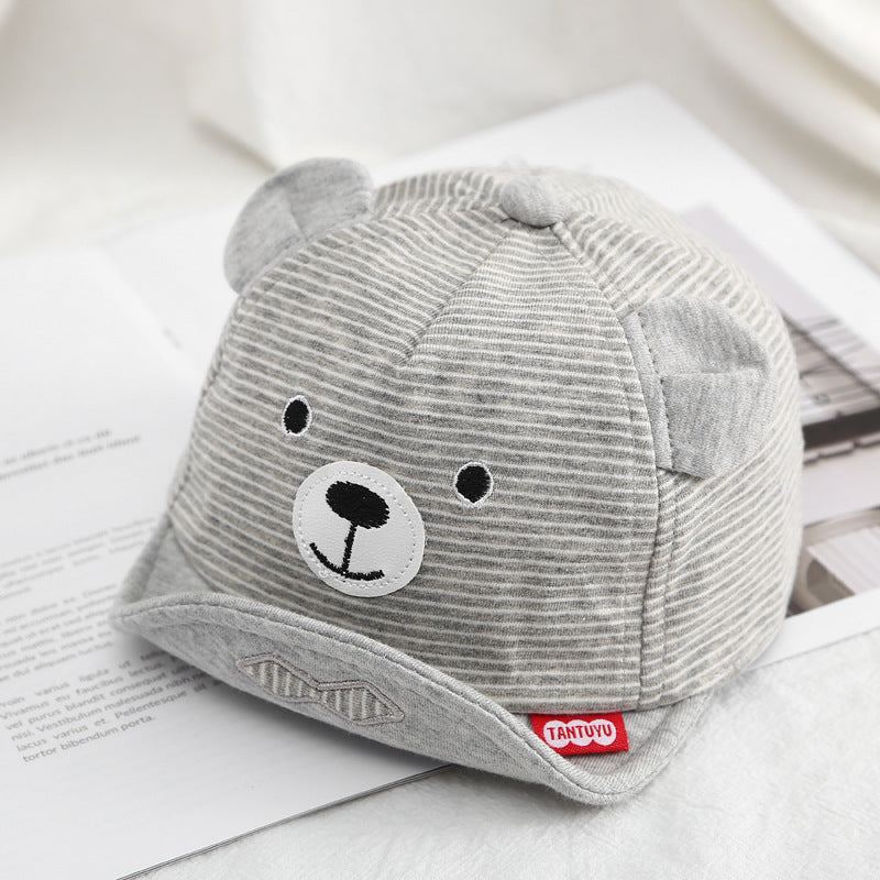 Casquette de protection solaire pour bébé – Casquette de baseball légère pour filles et garçons, printemps et automne