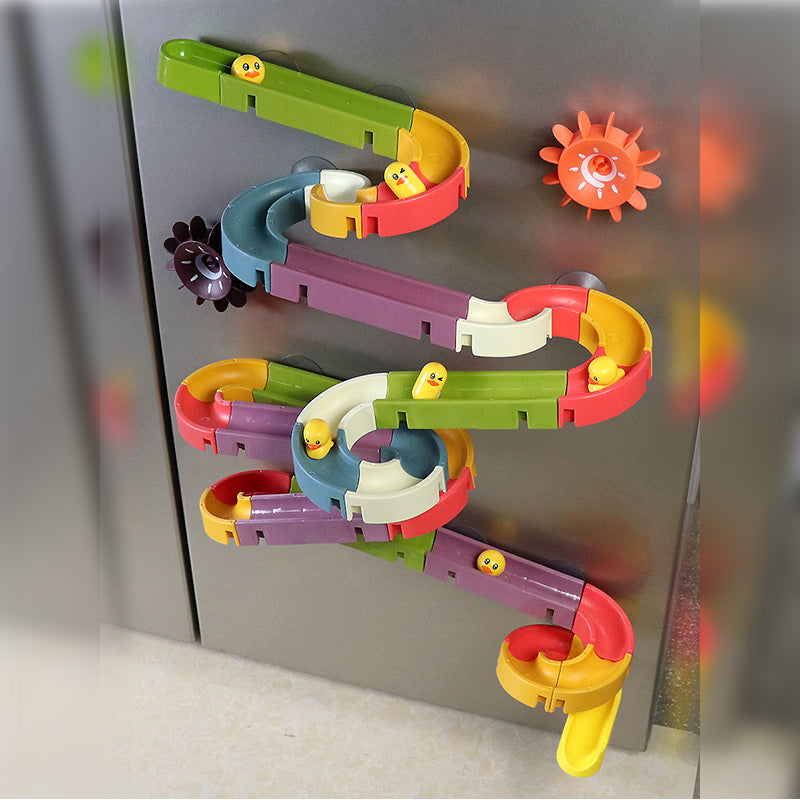 Kugelbahn Baukasten für Kinder – Kreatives Lernspielzeug (STEM)