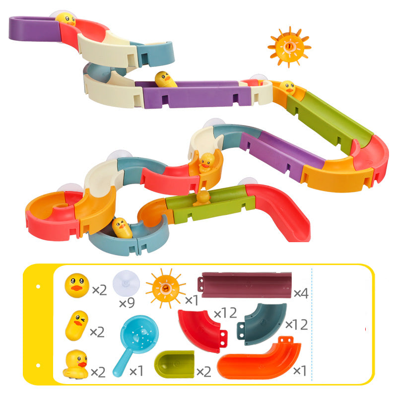 Kugelbahn Baukasten für Kinder – Kreatives Lernspielzeug (STEM)