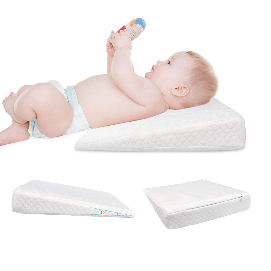 Coussin de positionnement pour bébé – Oreiller de sommeil ergonomique en mousse à mémoire de forme, de 3 mois à 3 ans