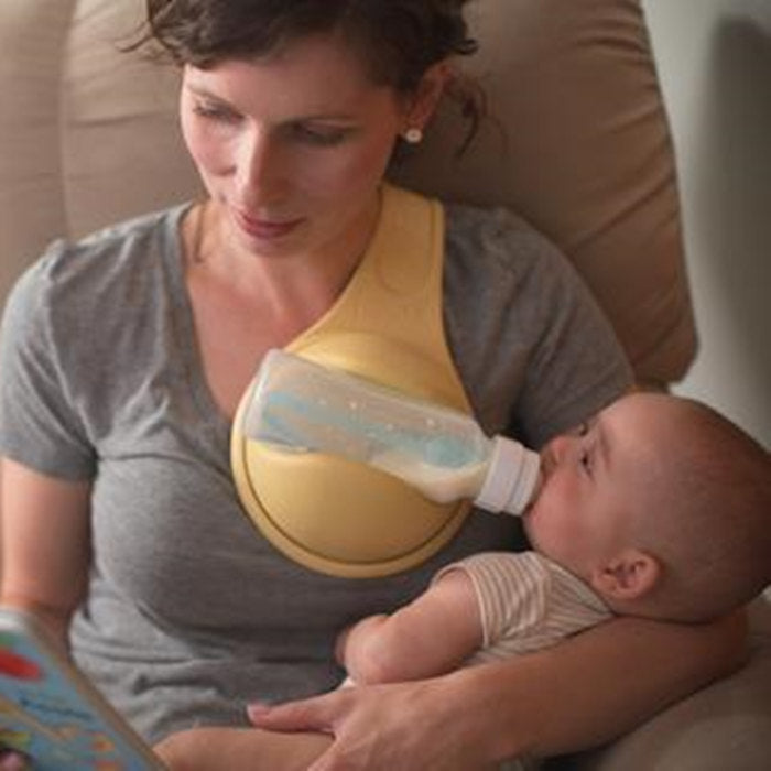 Porte-biberon mains libres pour bébés – Alimentation mains libres, ergonomique et flexible