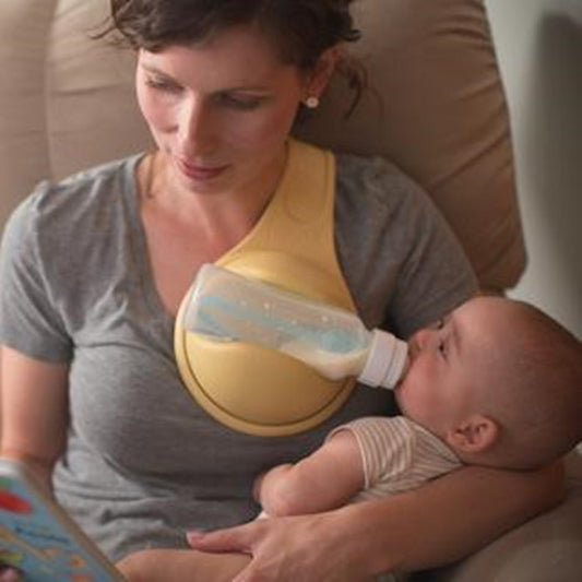 Porte-biberon mains libres pour bébés – Alimentation mains libres, ergonomique et flexible
