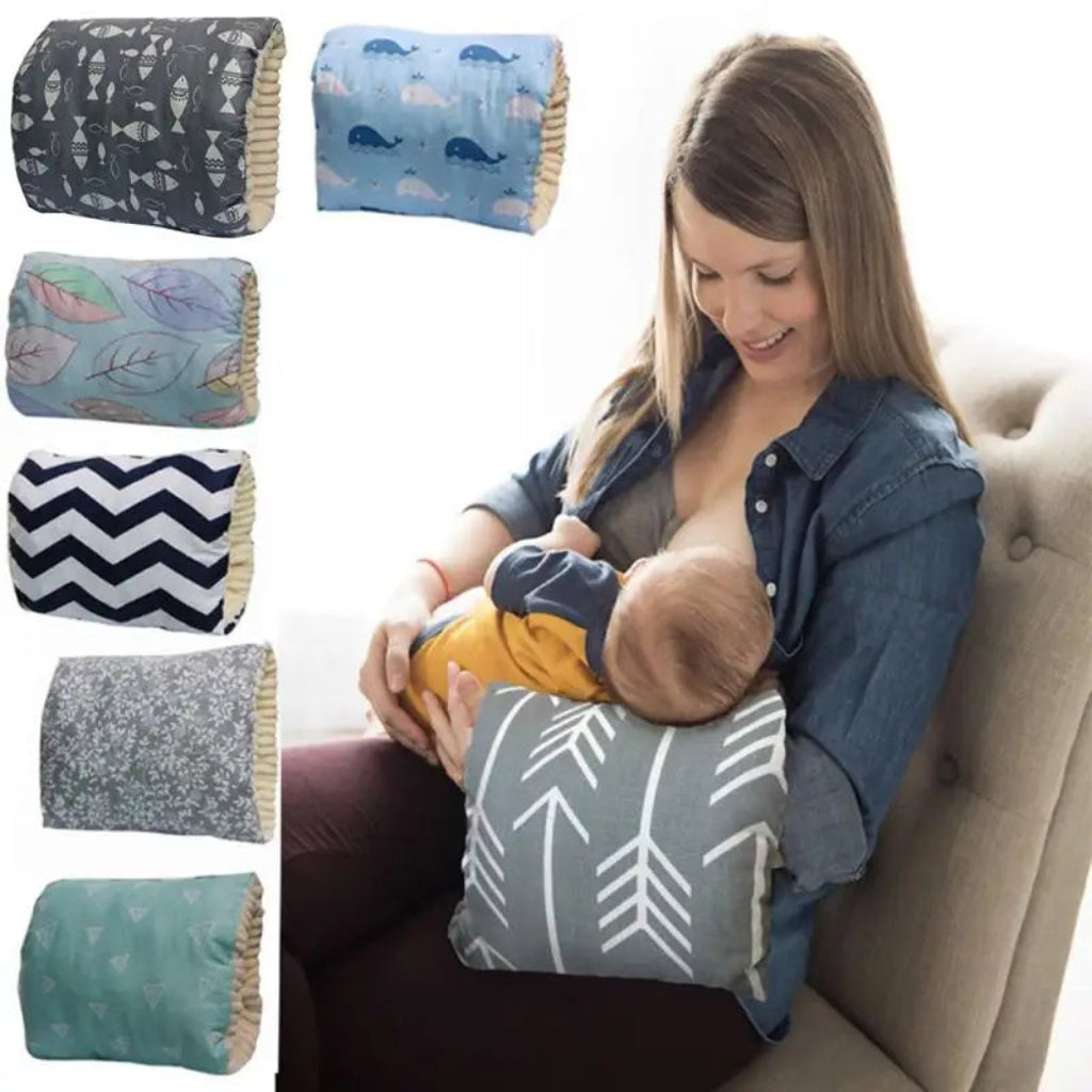 Coussin d'allaitement pour bras – Réglable, lavable, en coton