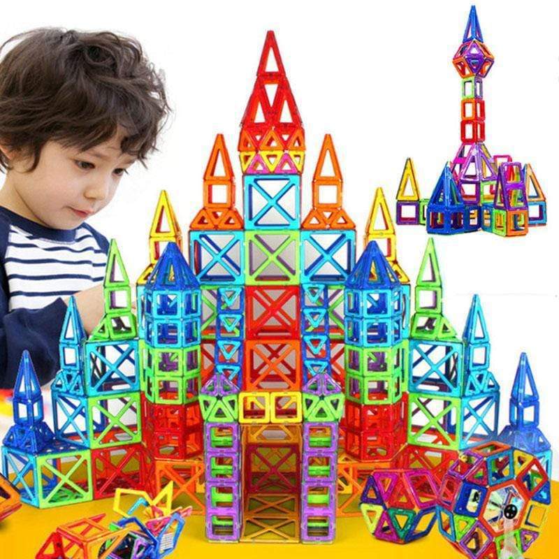 Blocs de construction magnétiques pour enfants – Jeu de construction à faire soi-même, jouet éducatif et cadeau créatif