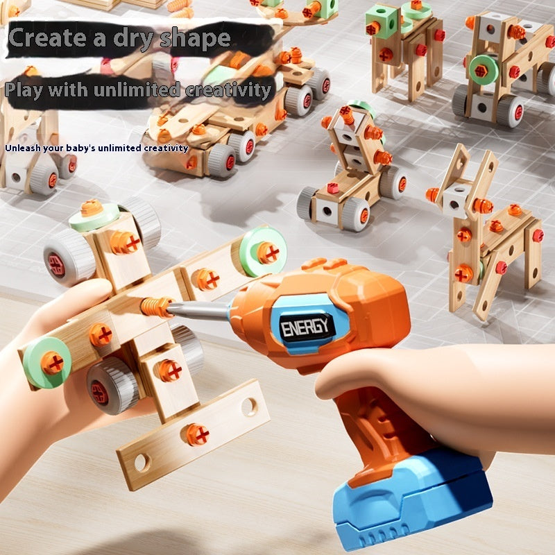 Werkzeug-Spielzeug Set für Kinder – Kreatives Schraubspiel ab 3 Jahren